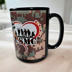 Orca Coatings Coffee Mug United States Marine Corps Ceramic 4.75 in tall U.S.